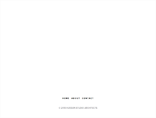 Tablet Screenshot of hudsonstudioarchitects.com